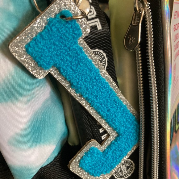 Justice Girls 17’’ BackPack 4Piece , Blue Tie Dye - Picture 6 of 8